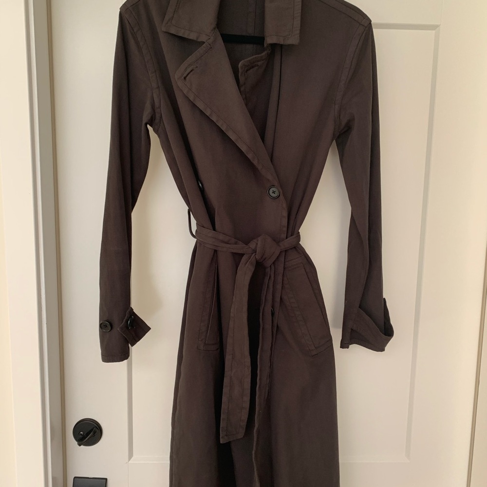 James Perse Cotton Trench Coat